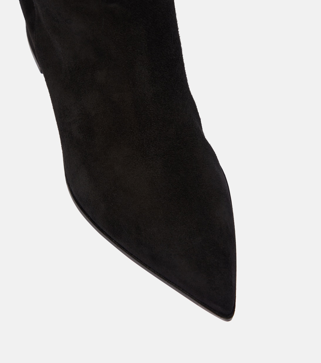 Suede leather knee-high boots | Gianvito Rossi