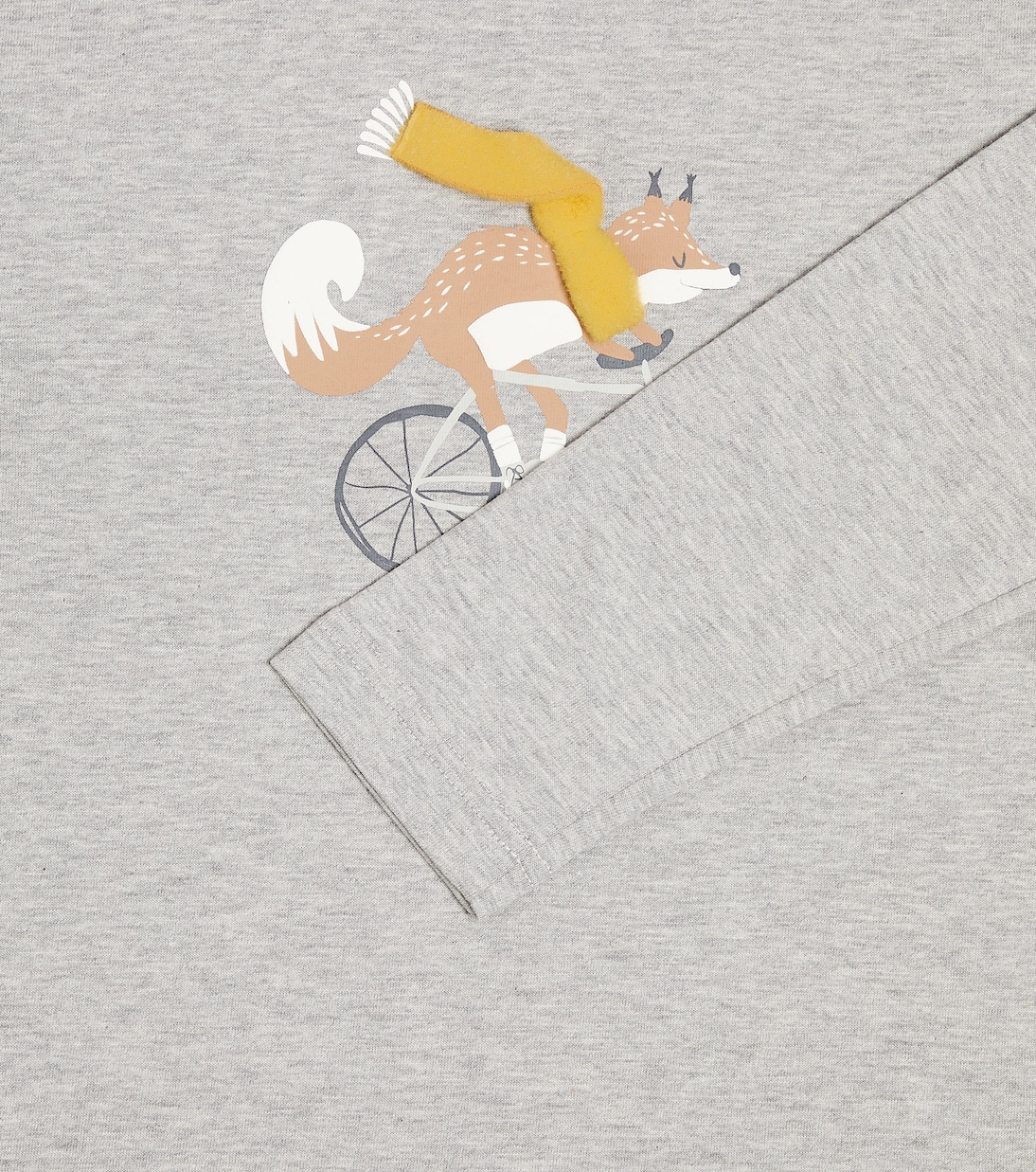 T-shirt imprimé en coton | Il Gufo