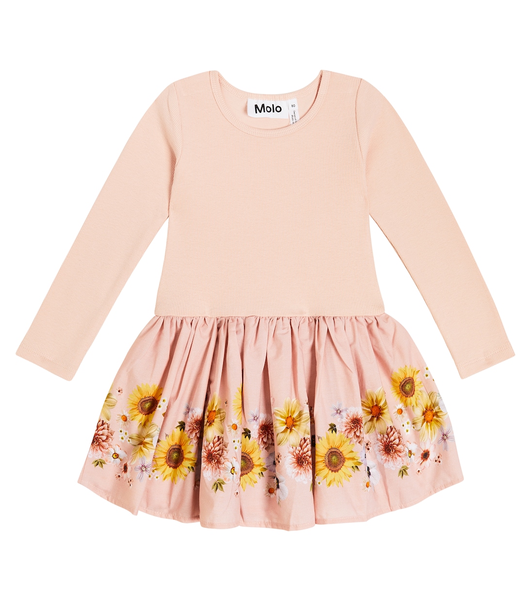 Bébé – Robe Candi en coton mélangé à fleurs | Molo