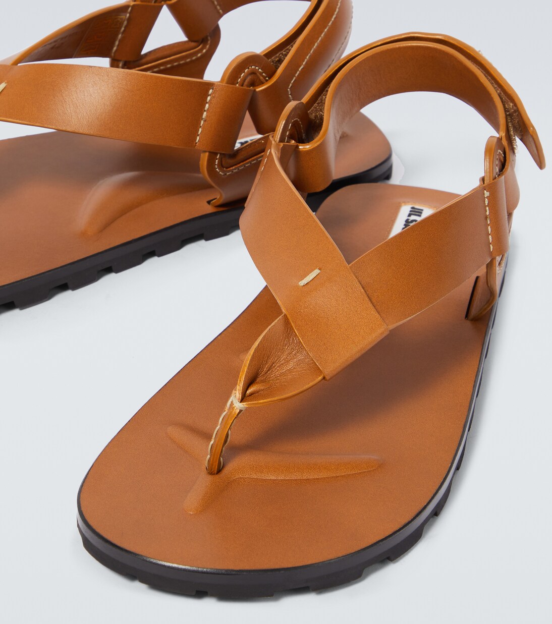 Leather sandals | Jil Sander