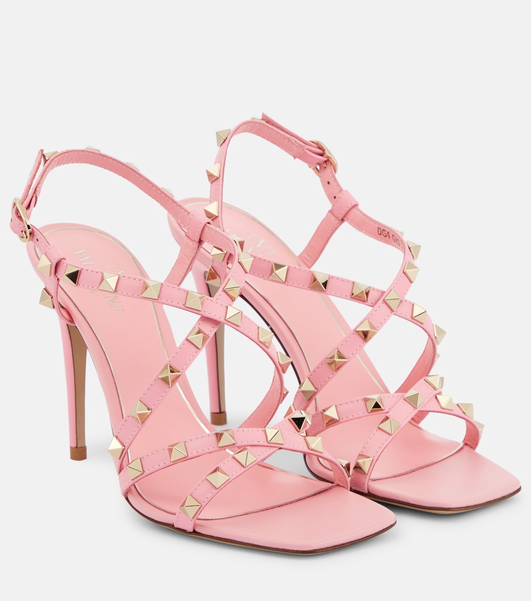 Sandalen Rockstud 100 aus Leder | Valentino Garavani