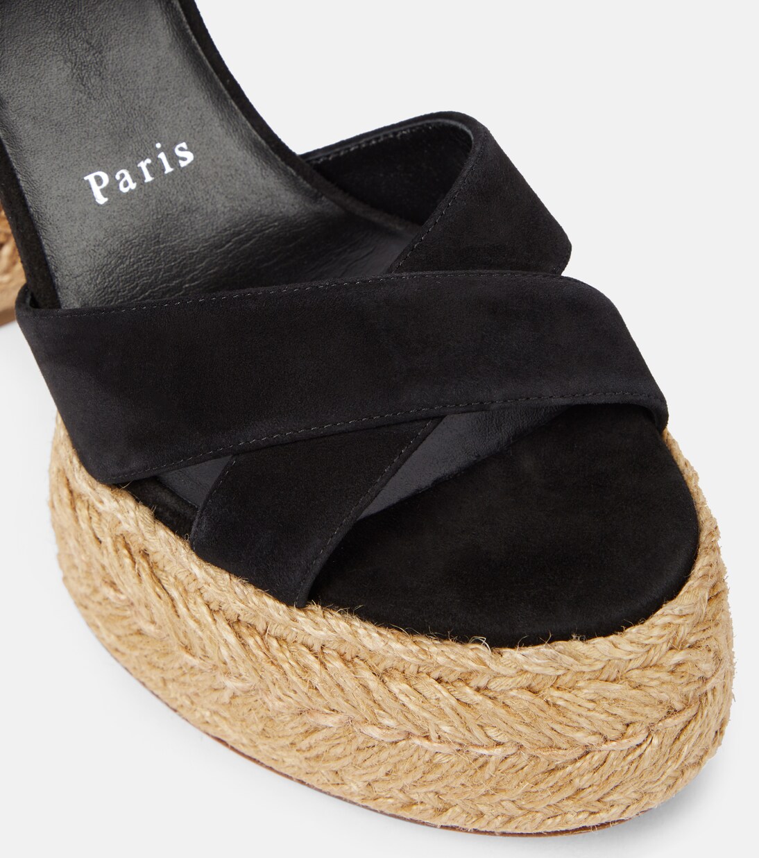 Espadrille-Sandalen Super Calakala 130 aus Veloursleder | Christian Louboutin