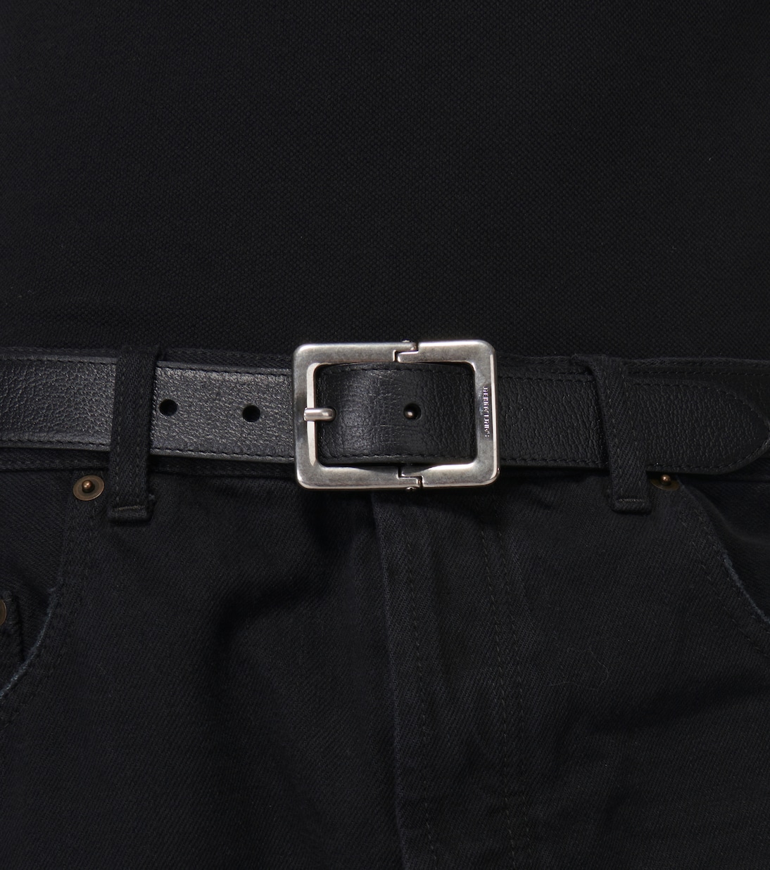 Patent leather belt | Saint Laurent