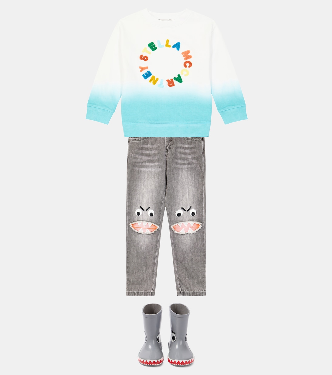 Embroidered slim jeans | Stella McCartney Kids