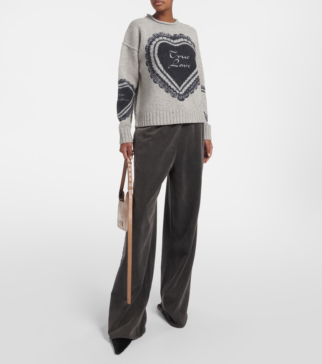 Weite Hose Felin aus Baumwolle | Acne Studios