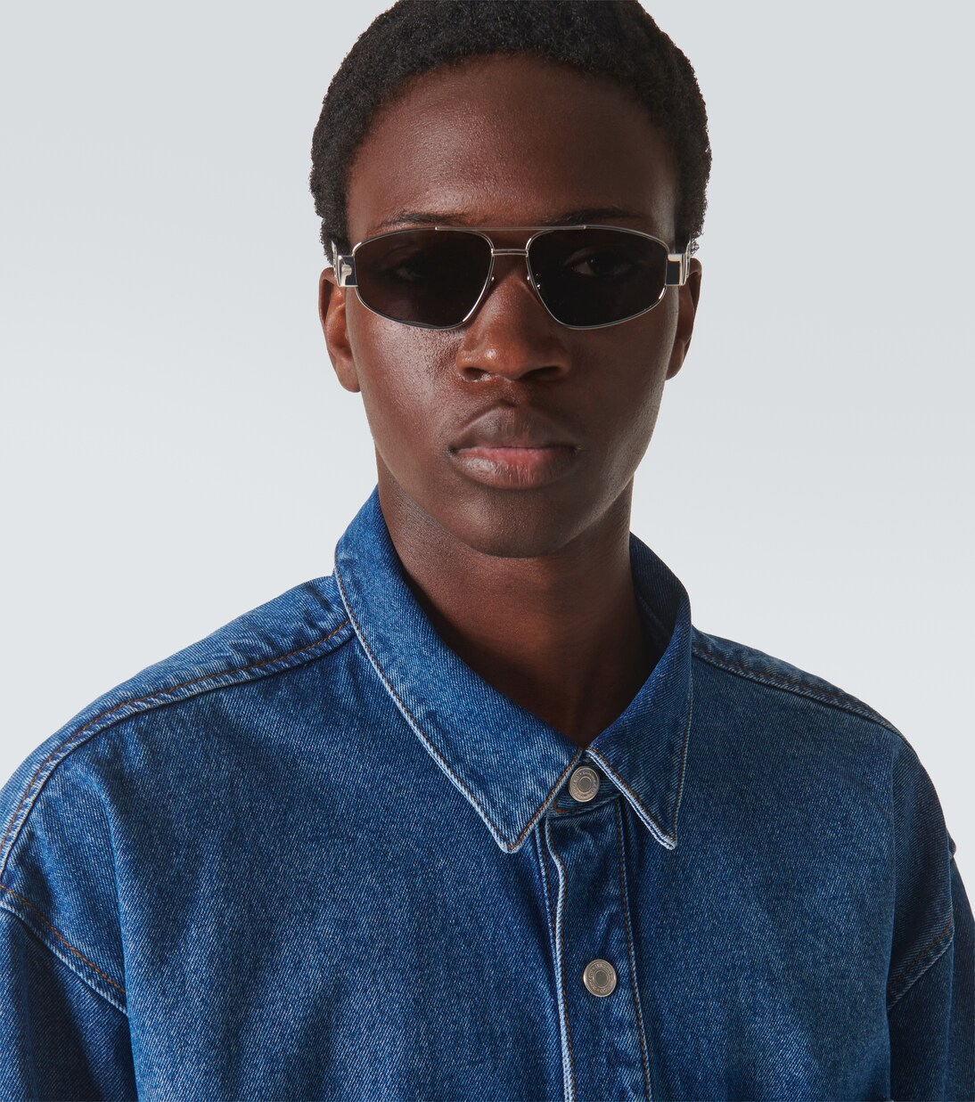 Triomphe Metal 03 aviator sunglasses | Celine Eyewear