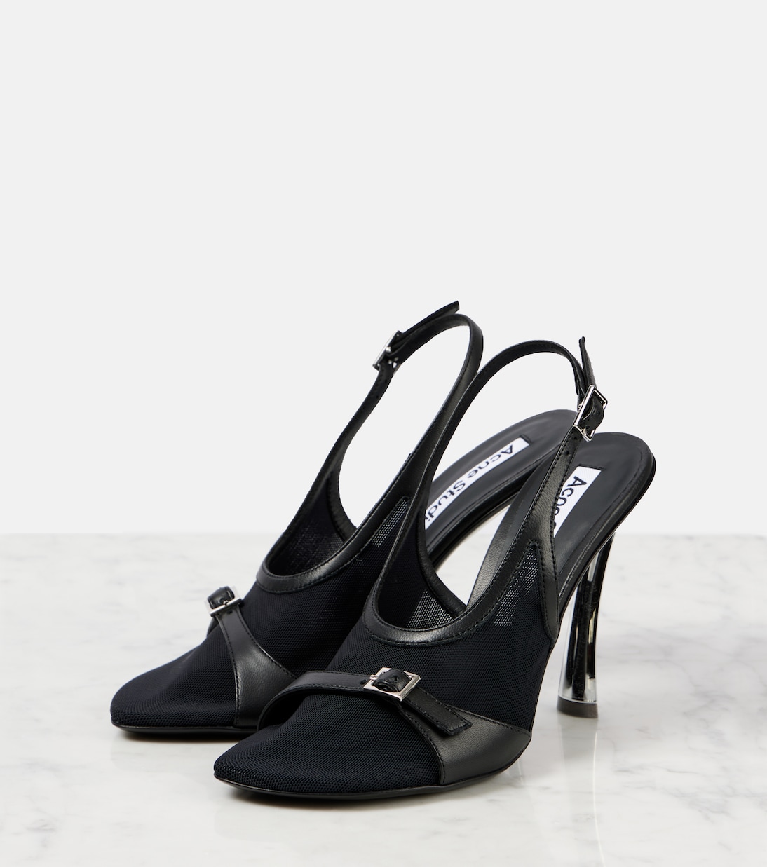 Beba mesh slingback pumps | Acne Studios