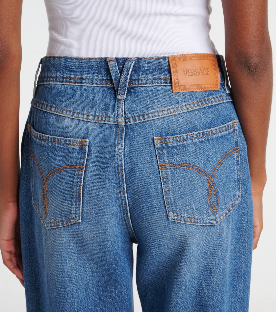 Medusa '95 straight jeans | Versace