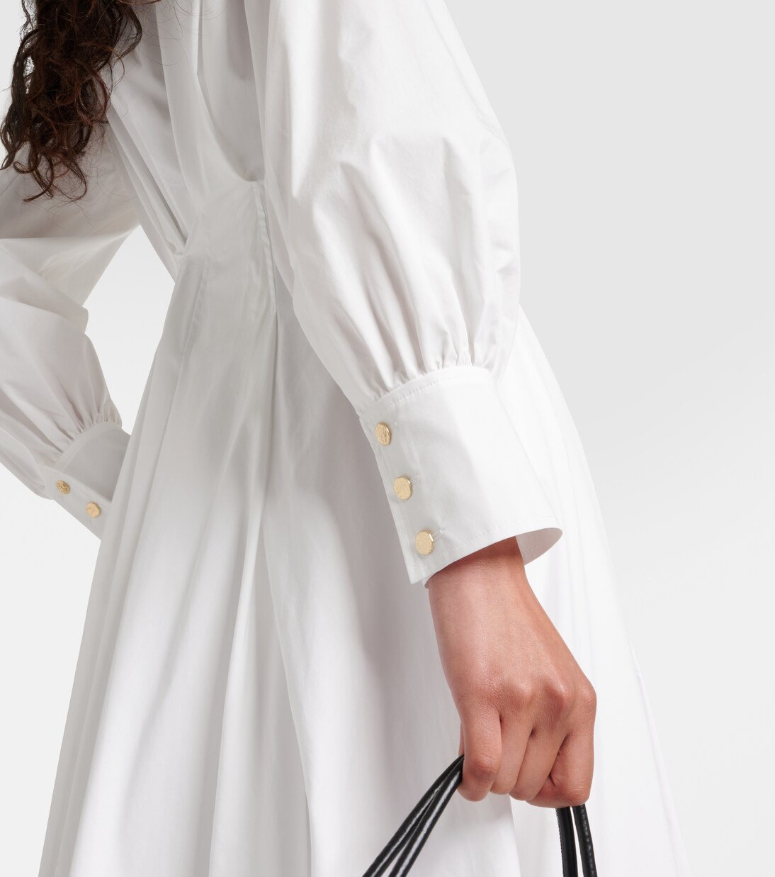 Robe midi Isabela en coton mélangé | Altuzarra