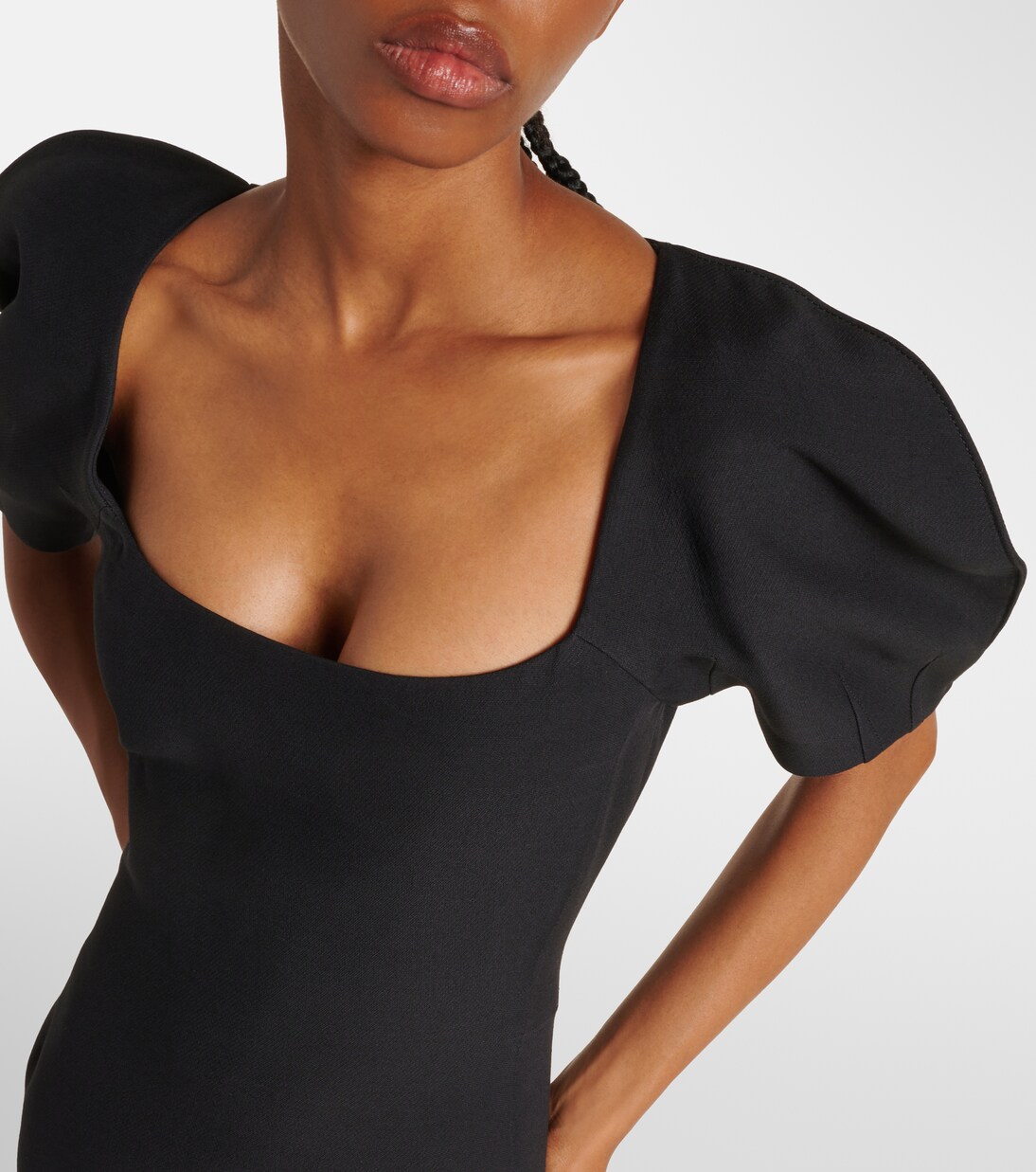 Robe longue Niahm en laine et soie | Gabriela Hearst