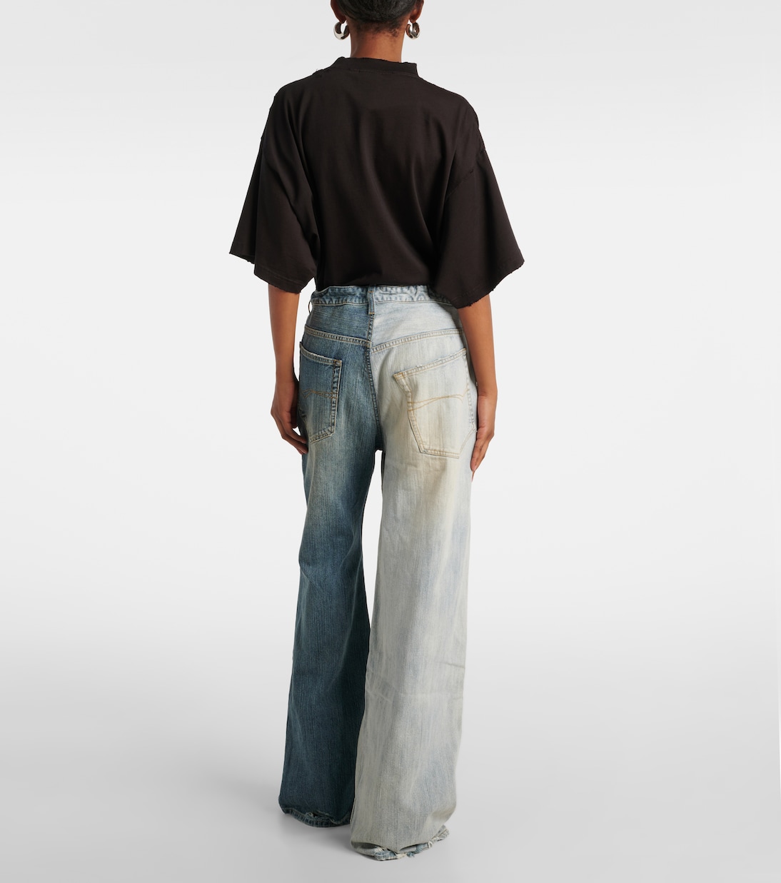 Jeans a gamba larga Fifty-Fifty | Balenciaga