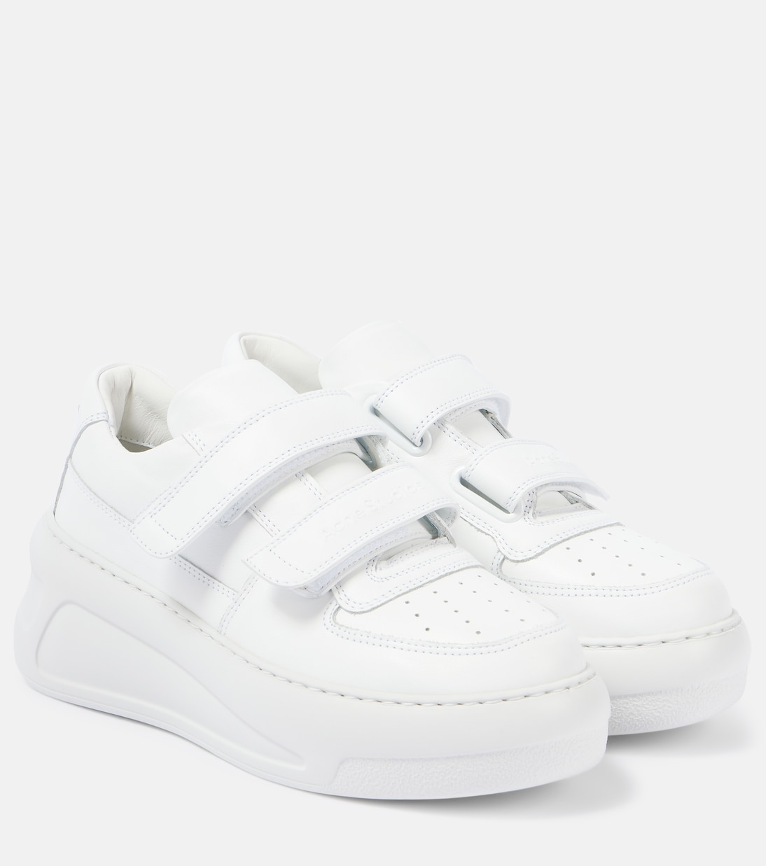 Leather platform sneakers | Acne Studios