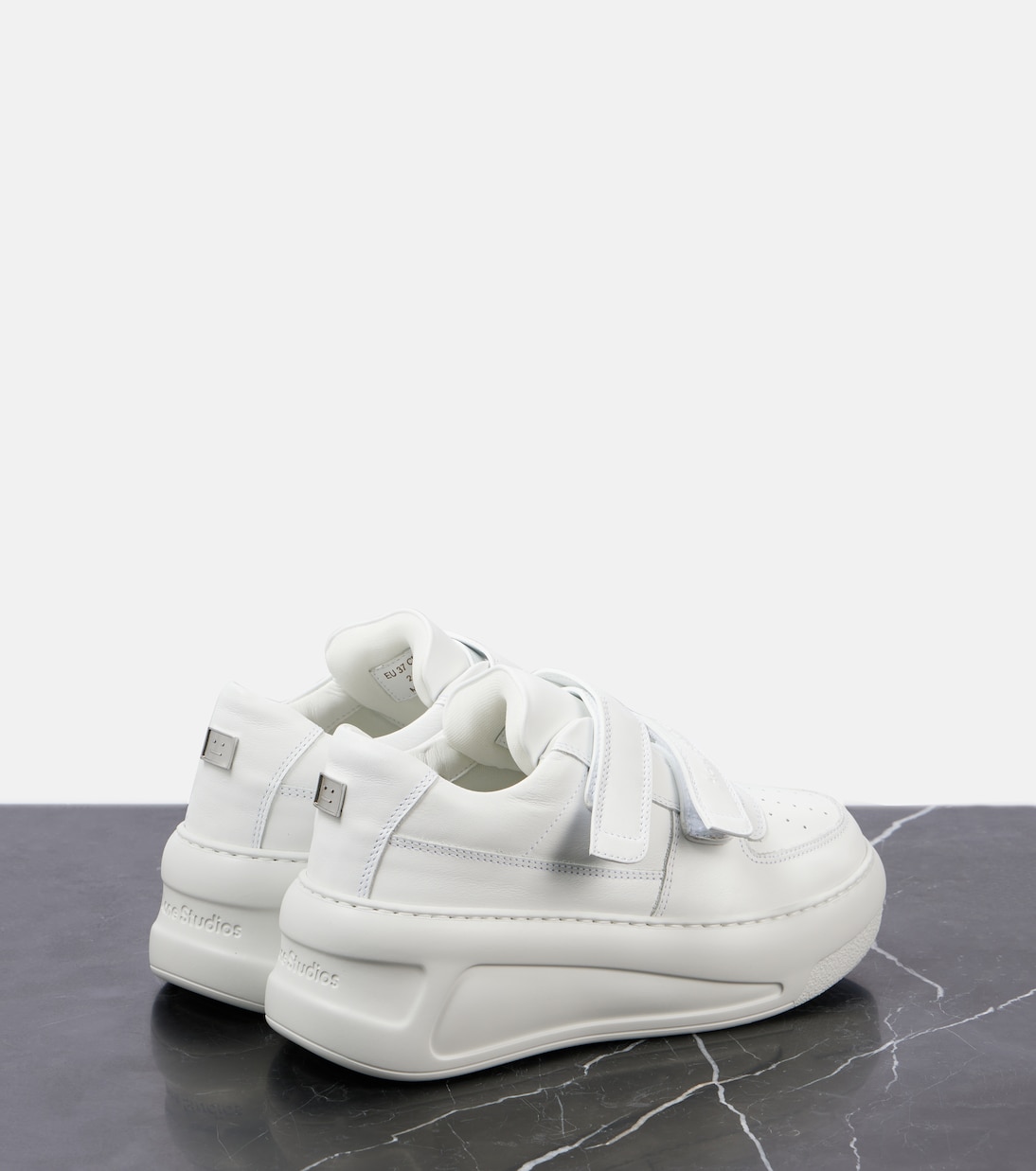 Leather platform sneakers | Acne Studios