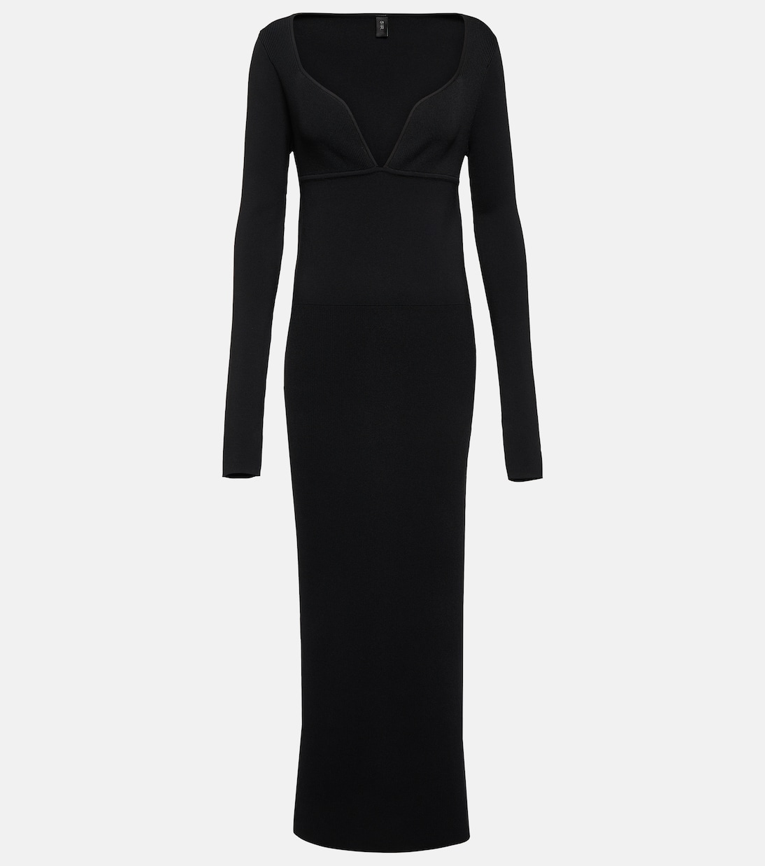 Abito lungo Helena in maglia a coste | SIR