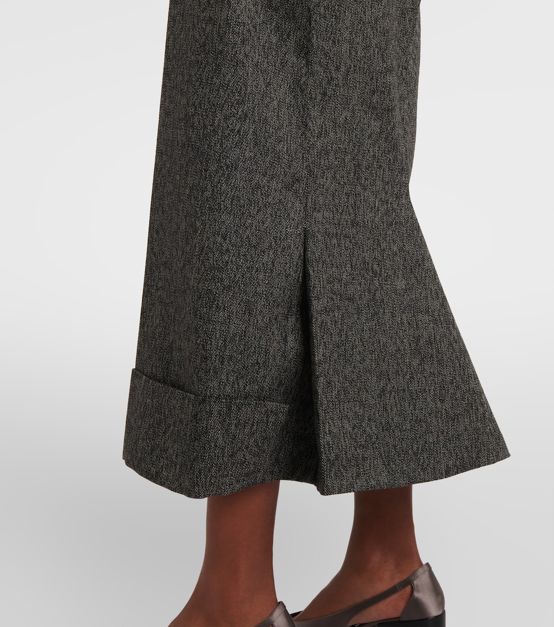 Wool midi skirt | Prada