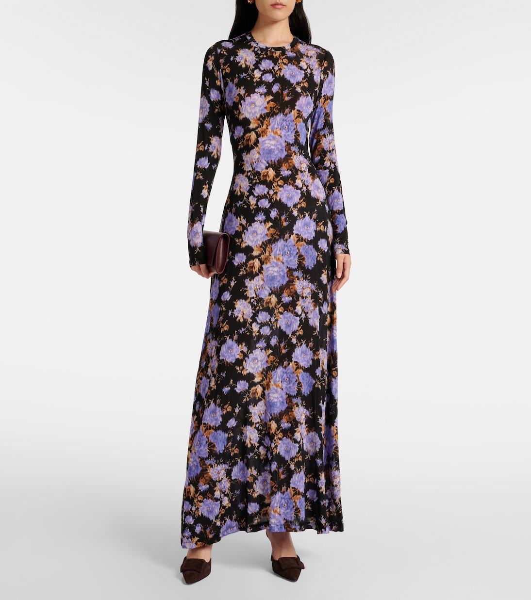 Robe longue Amari à fleurs | Ulla Johnson