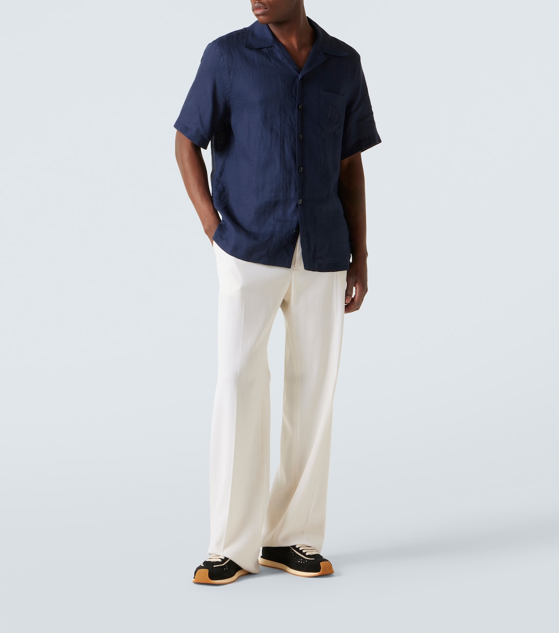 Sneakers DG Cushion mit Veloursleder | Dolce&Gabbana