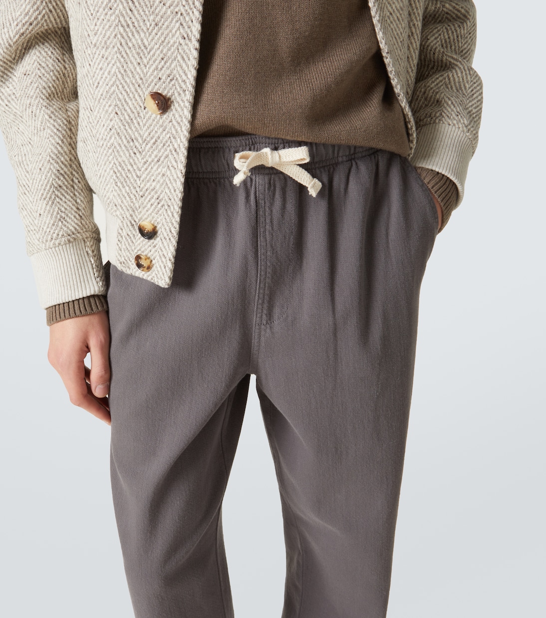 Cotton straight pants | Frame