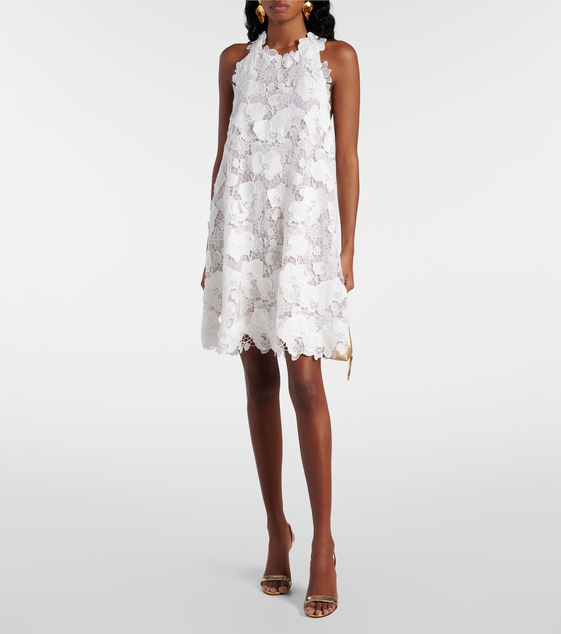 Minikleid aus Guipure-Spitze | Oscar de la Renta