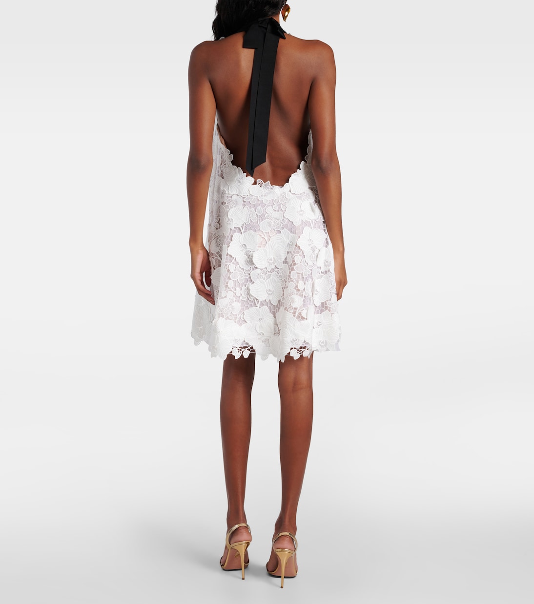 Minikleid aus Guipure-Spitze | Oscar de la Renta