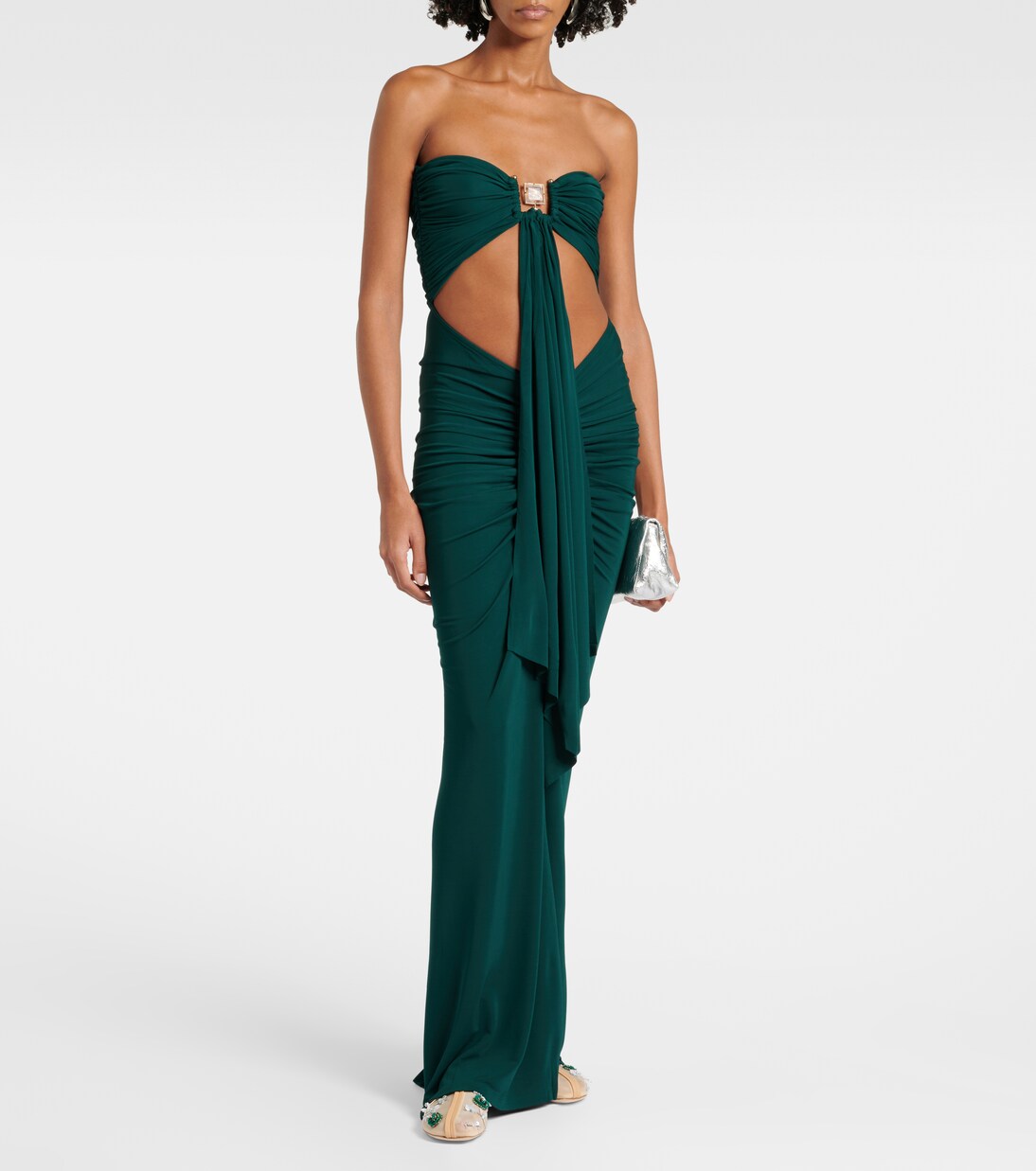 Bailarinas Embla de malla adornadas | Christopher Esber