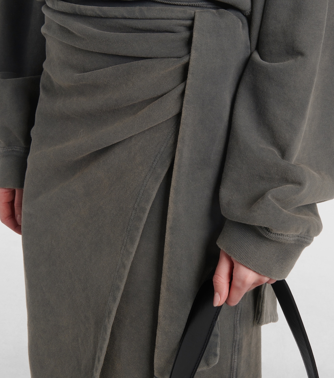 Sweatshirt-Kleid Sandrina aus Baumwoll-Jersey | Marant Etoile