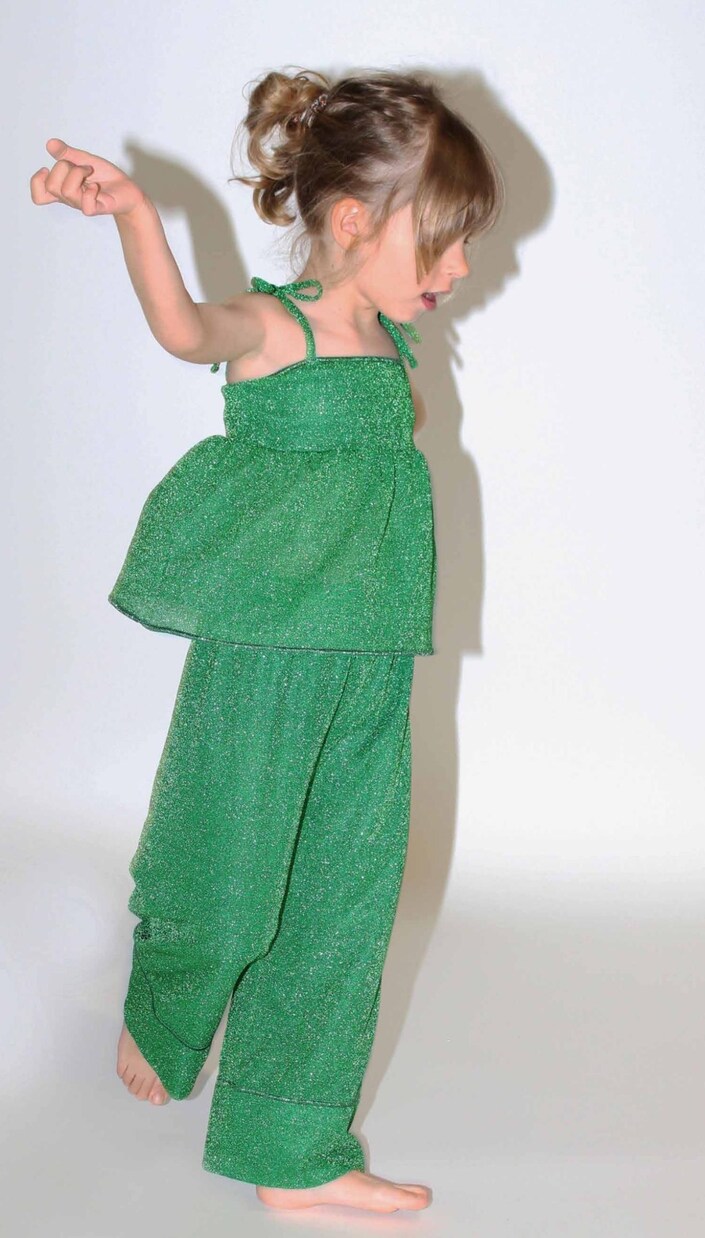 Lumière lamé pants | Oséree Kids