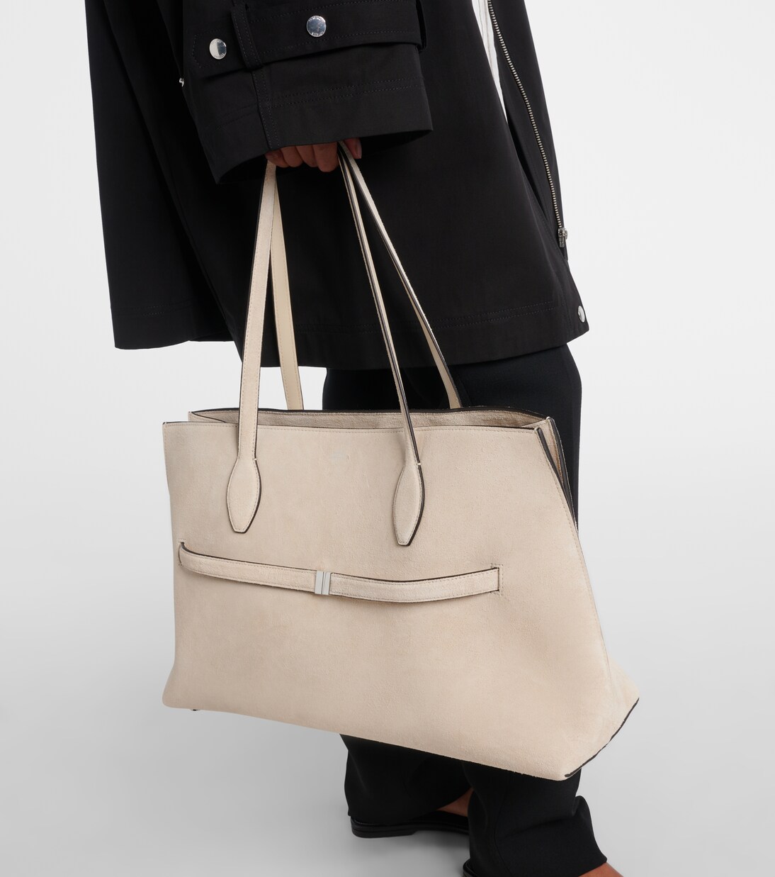 Sac Lounge Large en daim | Toteme