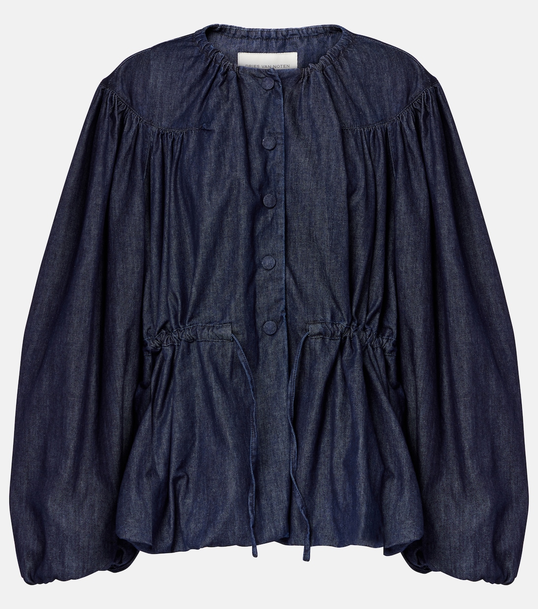 Bluse aus Denim | Dries Van Noten