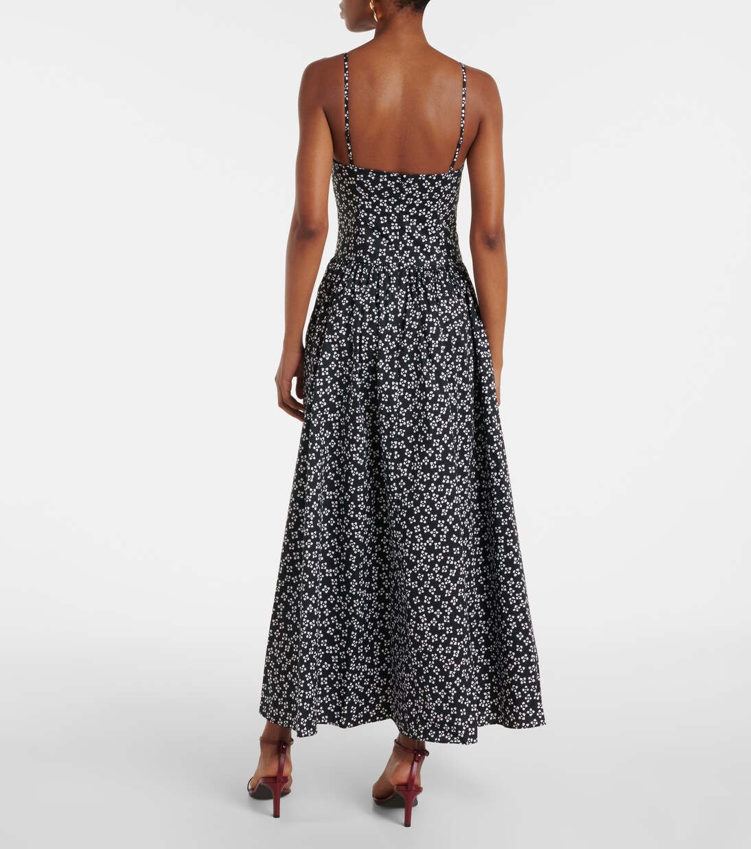 Midikleid Dena aus Baumwollpopeline | Staud