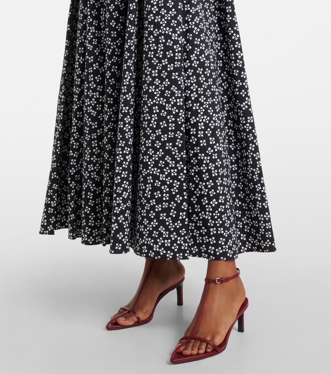 Midikleid Dena aus Baumwollpopeline | Staud