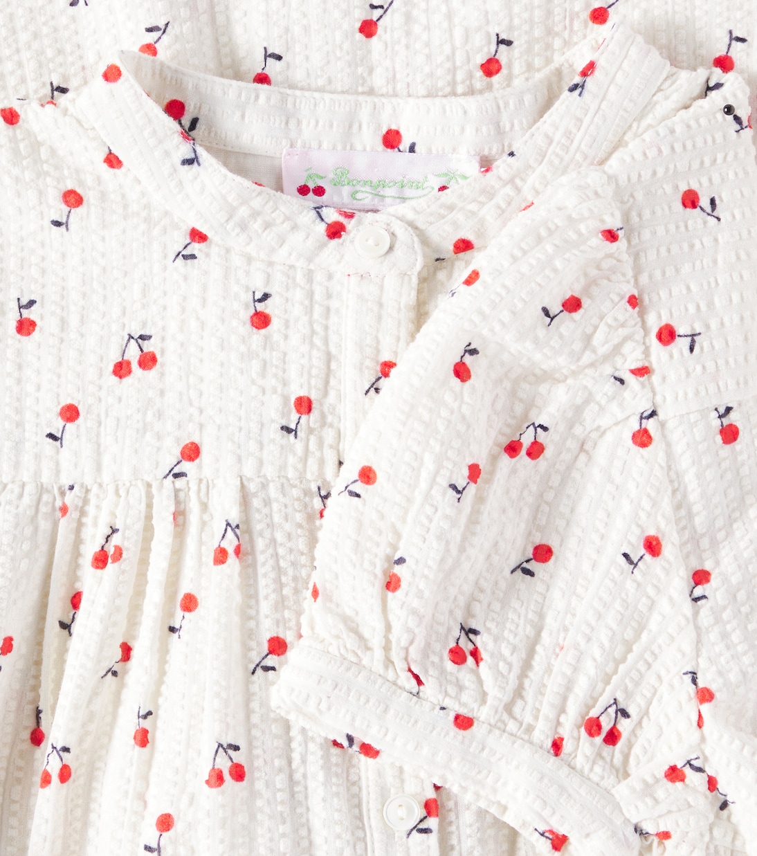 Elorida printed cotton dress | Bonpoint