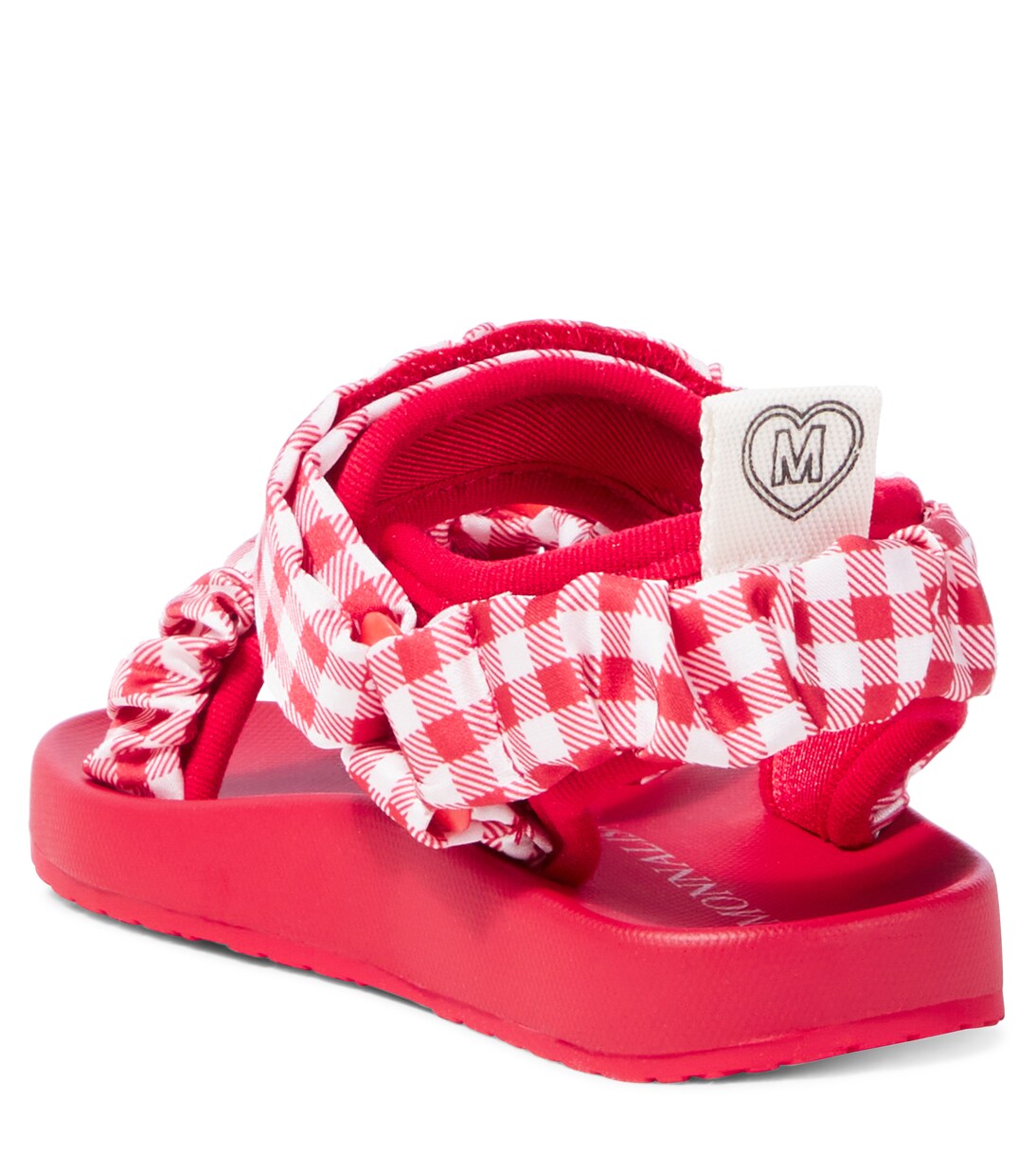 Gingham sandals | Monnalisa