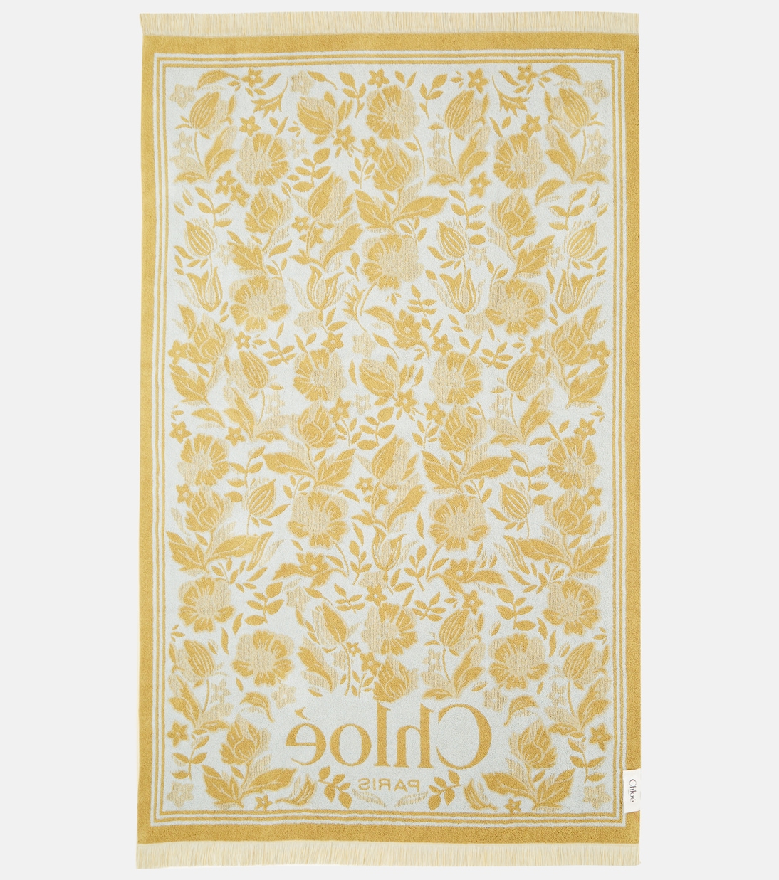 Chloé Plage cotton terry beach towel  | Chloé