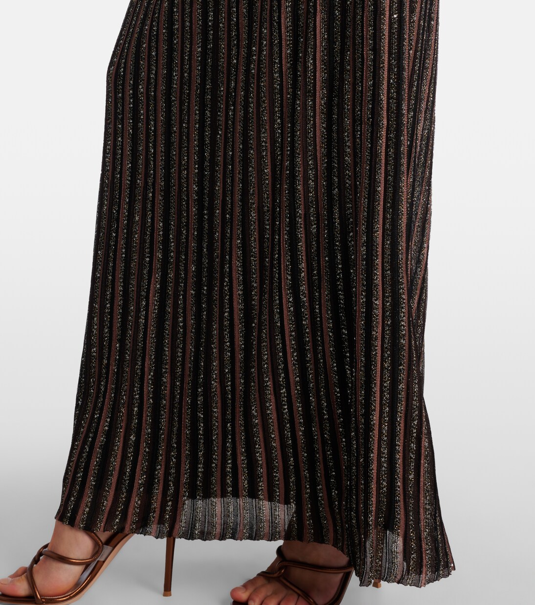 Maxikleid aus Strick mit Pailletten | Missoni