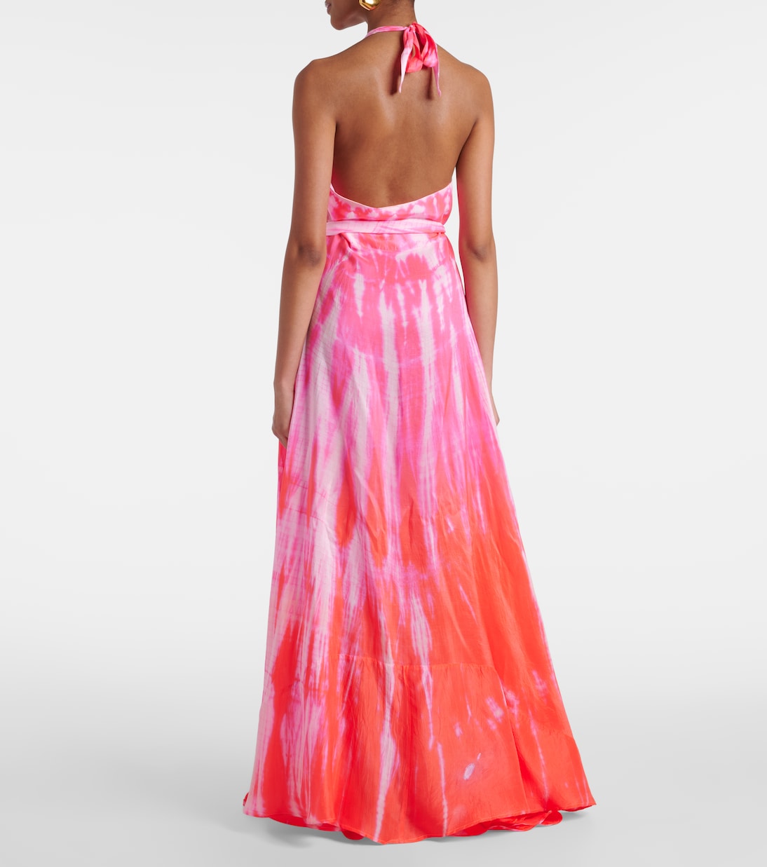 Robe portefeuille en soie | Anna Kosturova