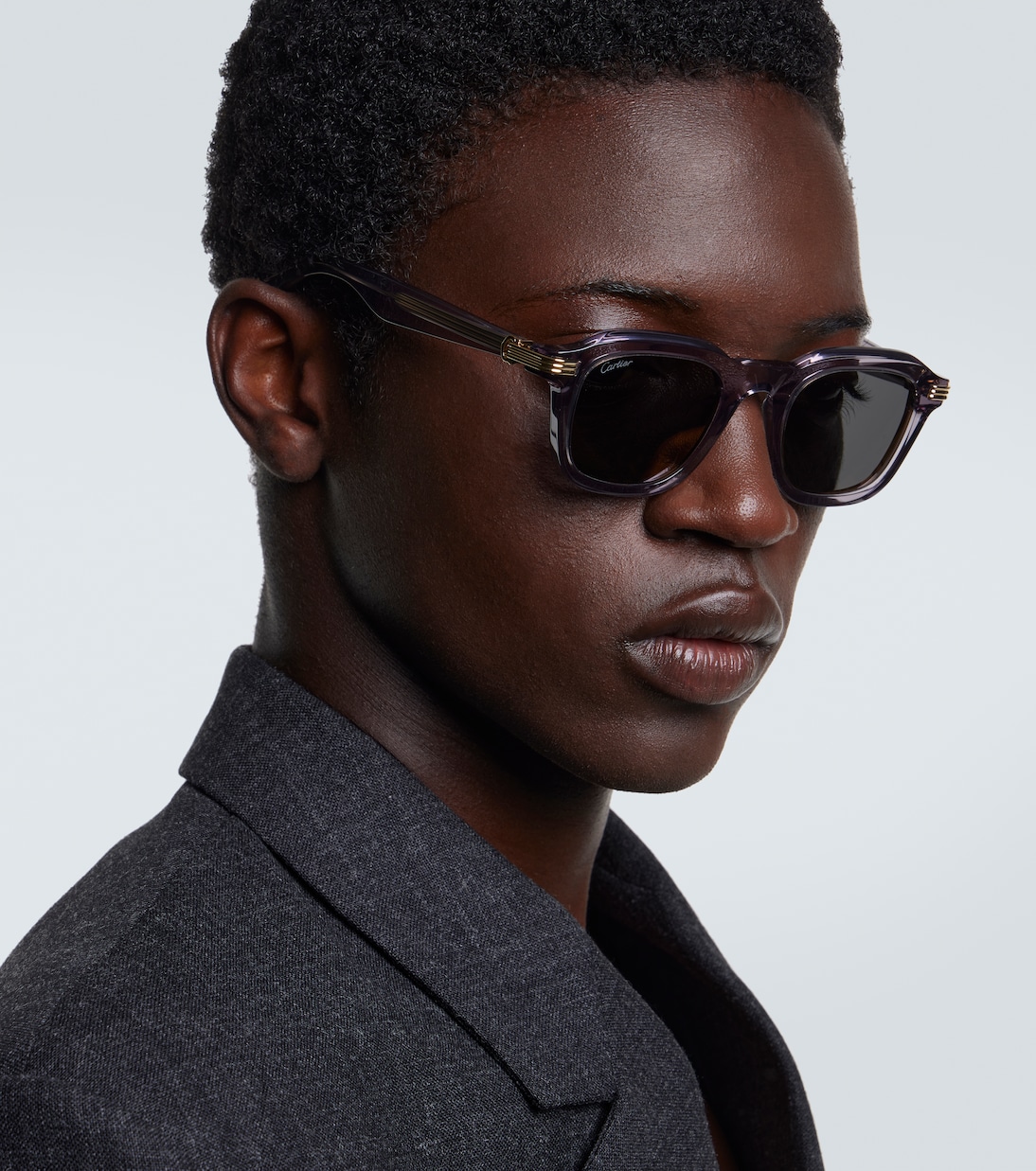 Eckige Sonnenbrille Première De Cartier | Cartier Eyewear Collection