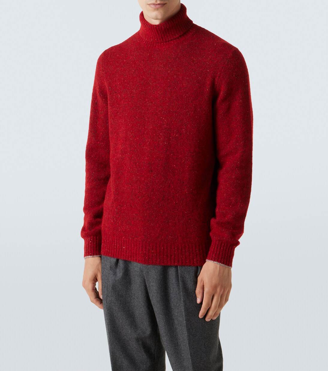 Alpaca wool, silk, and cotton-blend sweater | Brunello Cucinelli