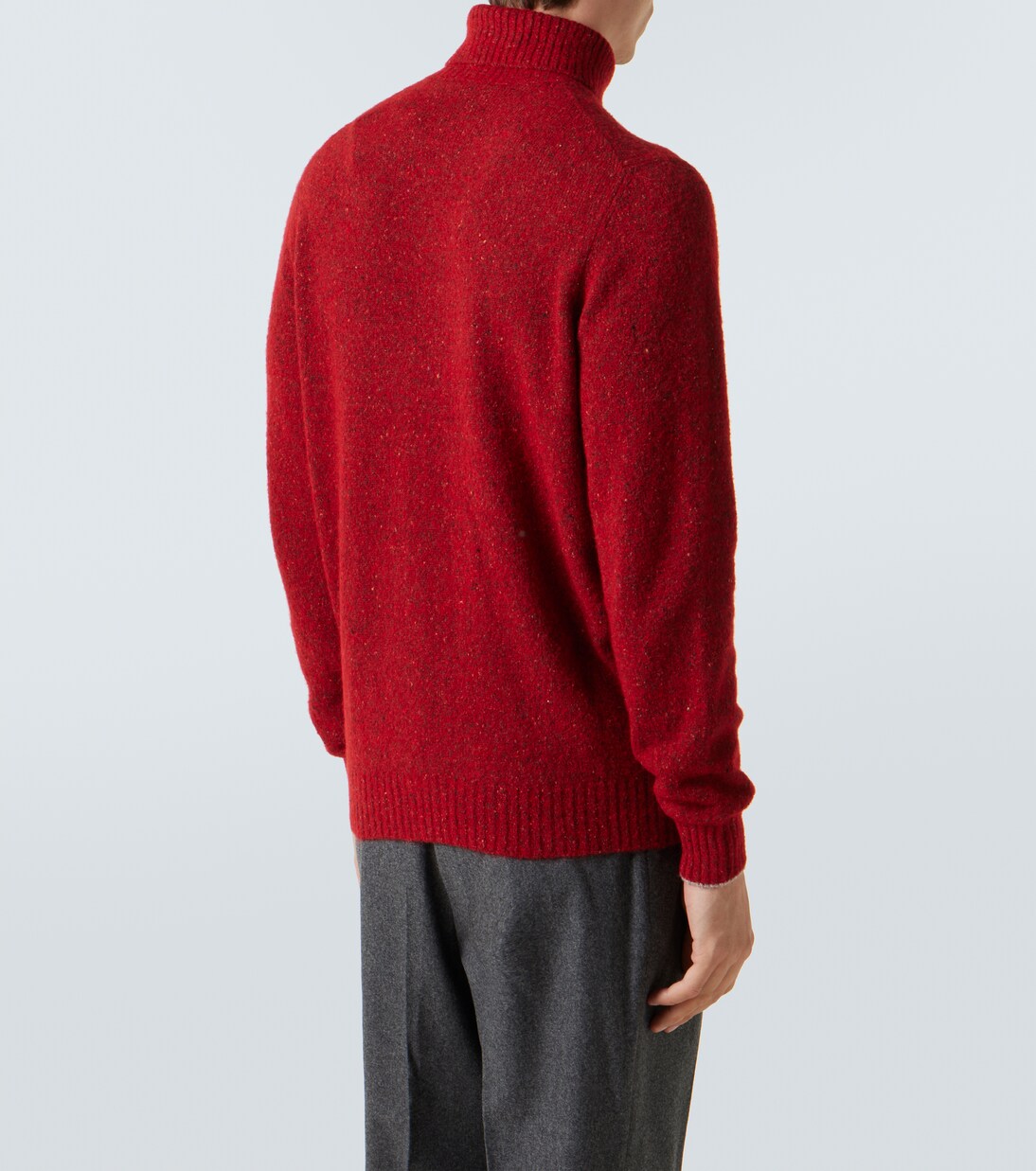 Alpaca wool, silk, and cotton-blend sweater | Brunello Cucinelli