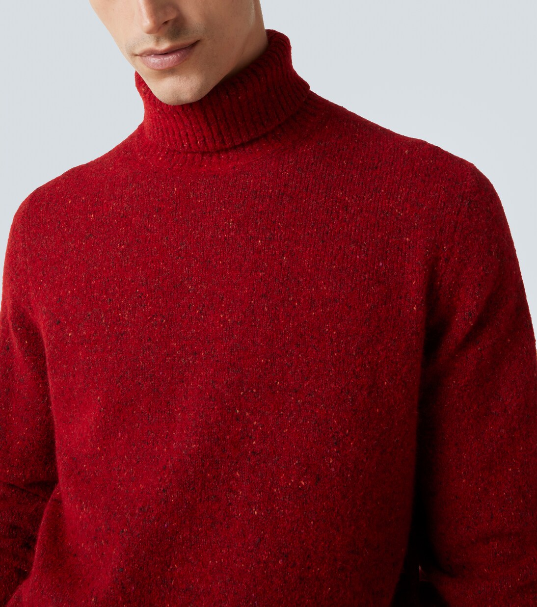 Alpaca wool, silk, and cotton-blend sweater | Brunello Cucinelli