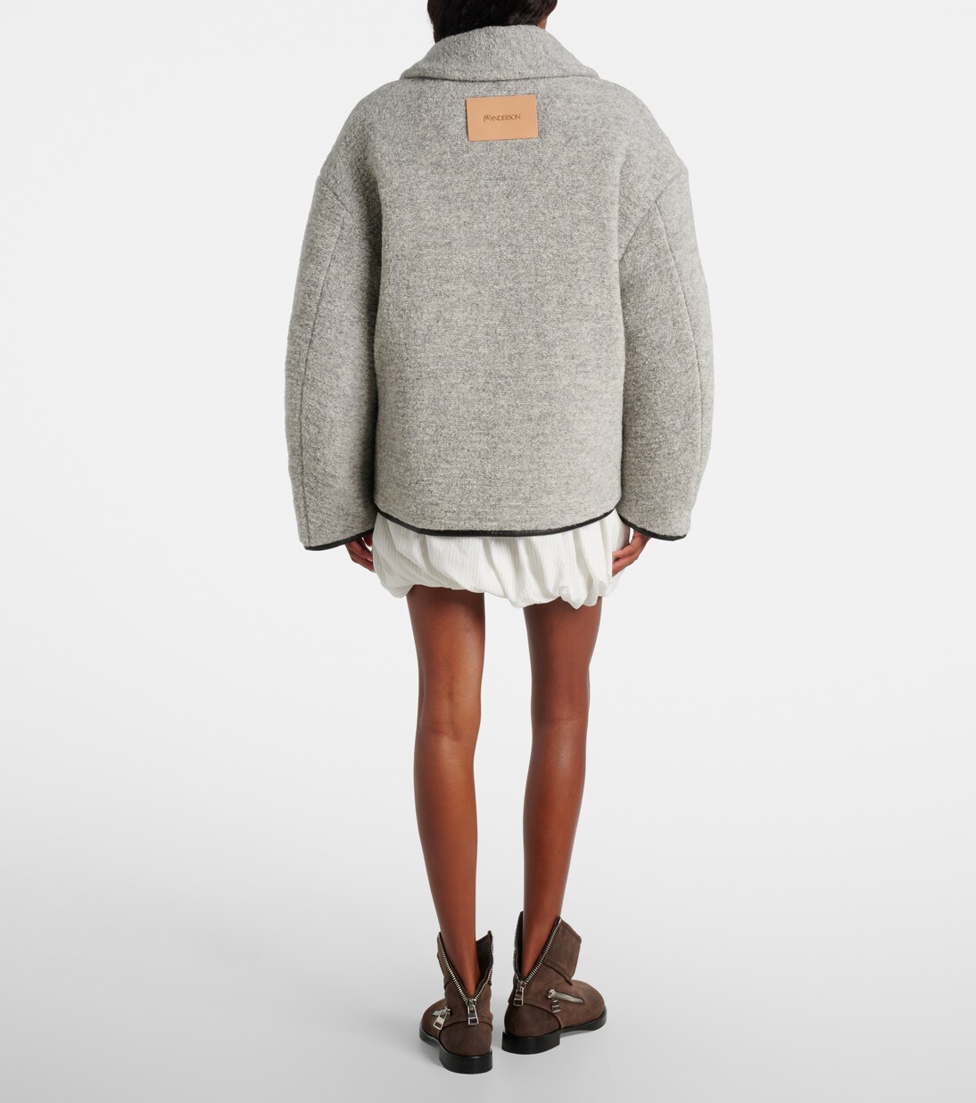 Wool and cotton-blend jacket | JW Anderson