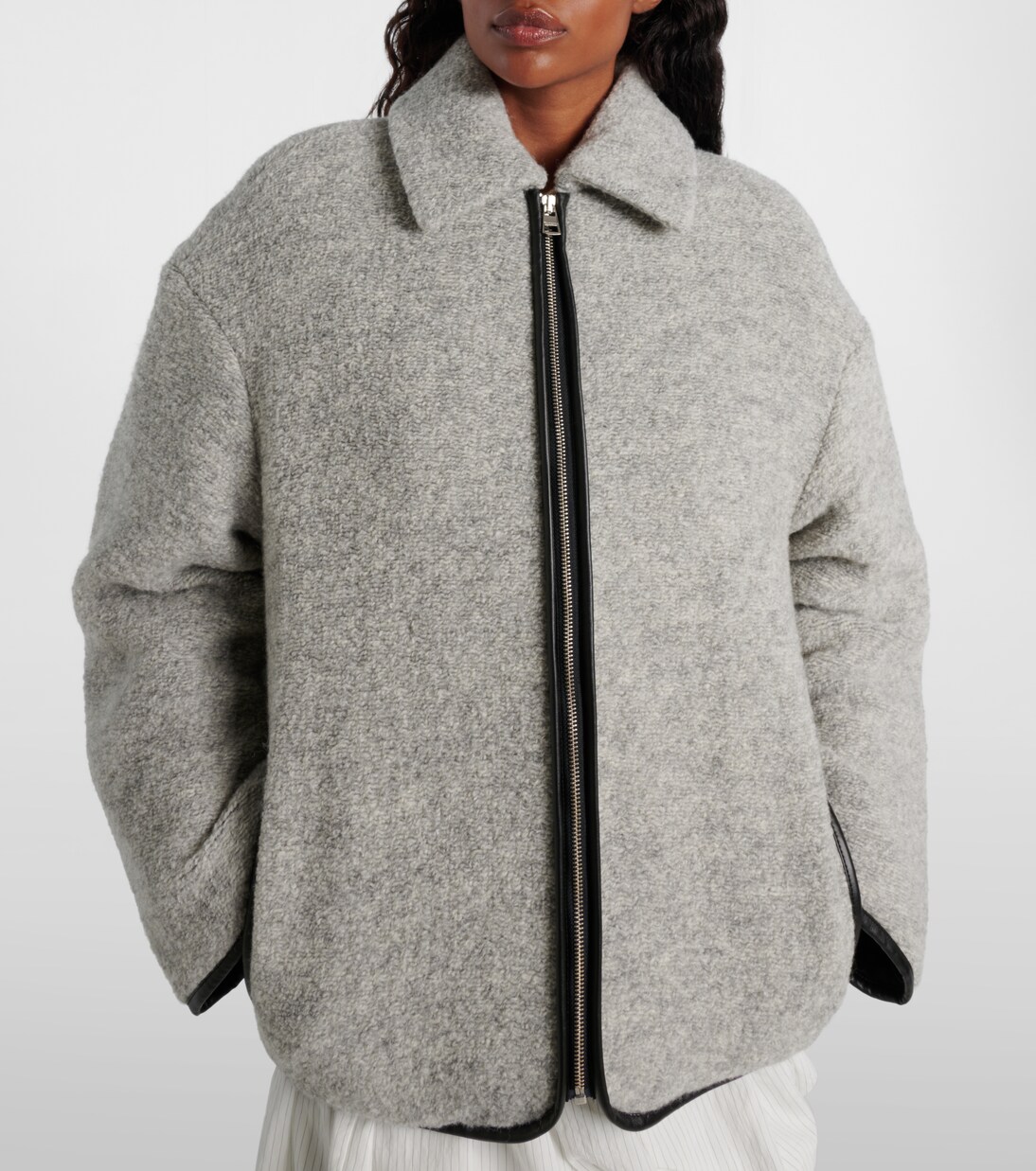 Wool and cotton-blend jacket | JW Anderson