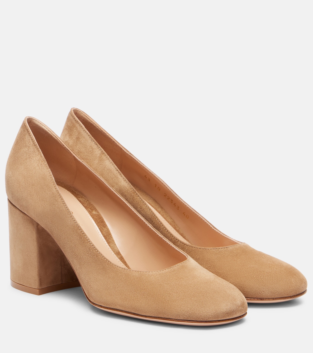 Pumps 70 aus Veloursleder | Gianvito Rossi