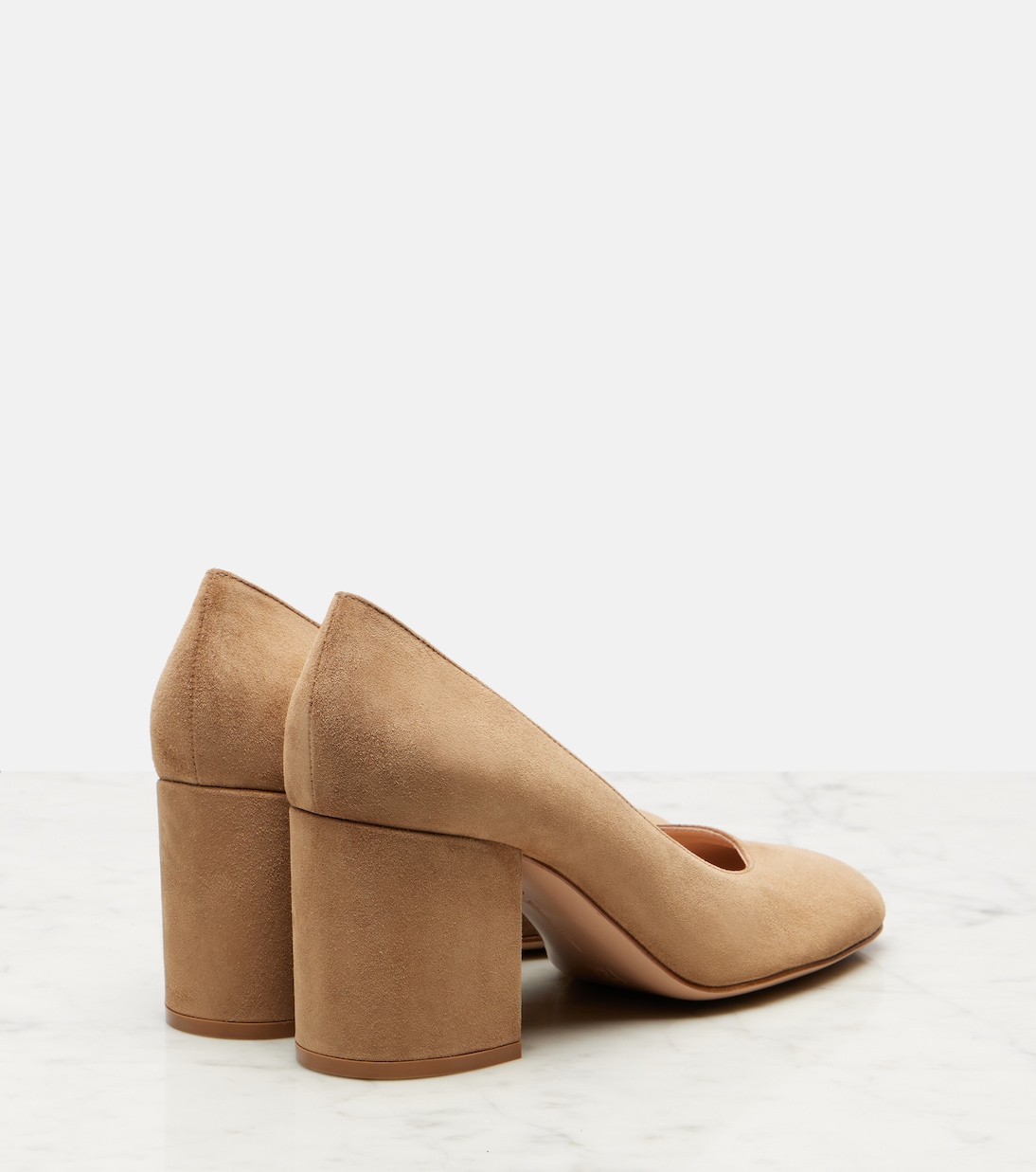 Pumps 70 aus Veloursleder | Gianvito Rossi