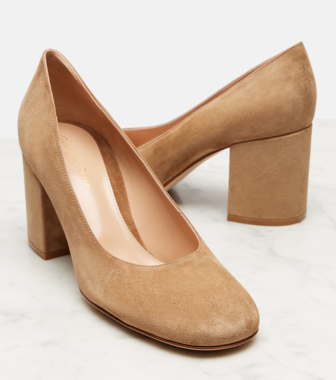 Pumps 70 aus Veloursleder | Gianvito Rossi
