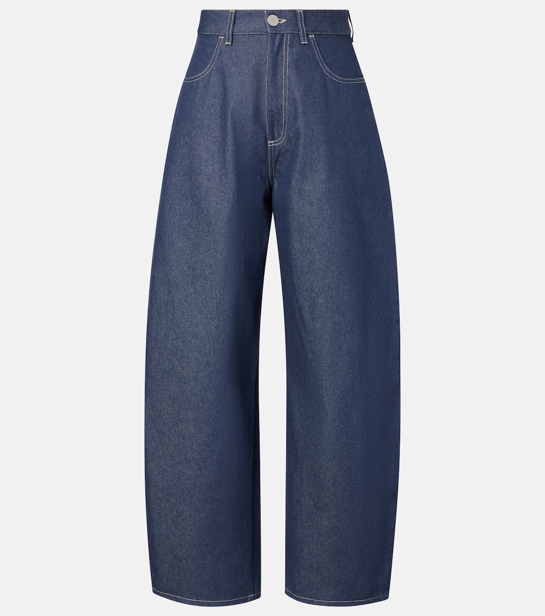 High-rise barrel-leg jeans  | Róhe
