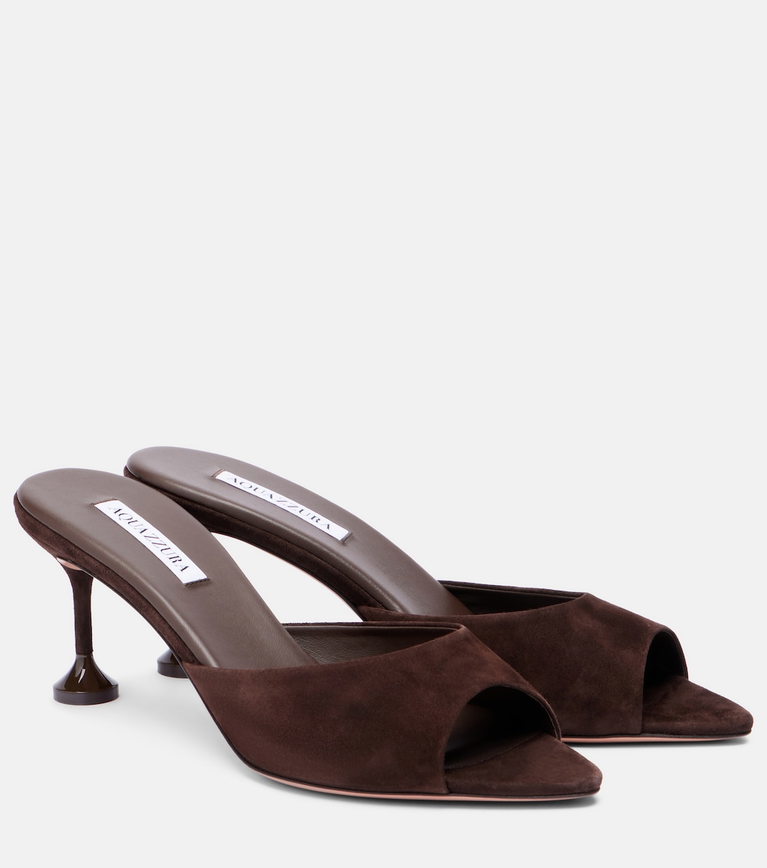Bisous 65 suede mules | Aquazzura