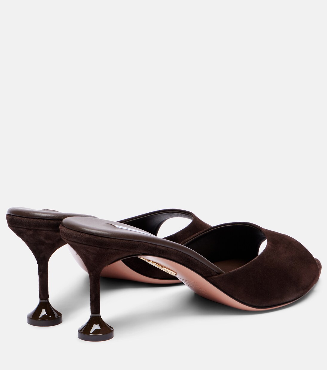 Bisous 65 suede mules | Aquazzura