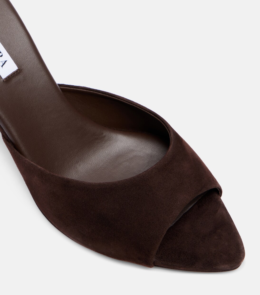 Bisous 65 suede mules | Aquazzura