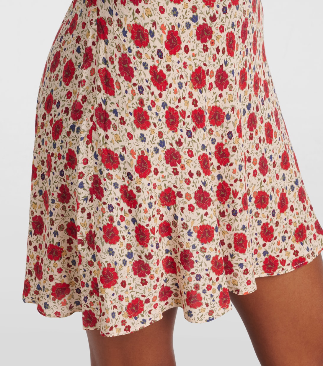 Bedrucktes Minikleid Lacie mit Spitze | Rixo